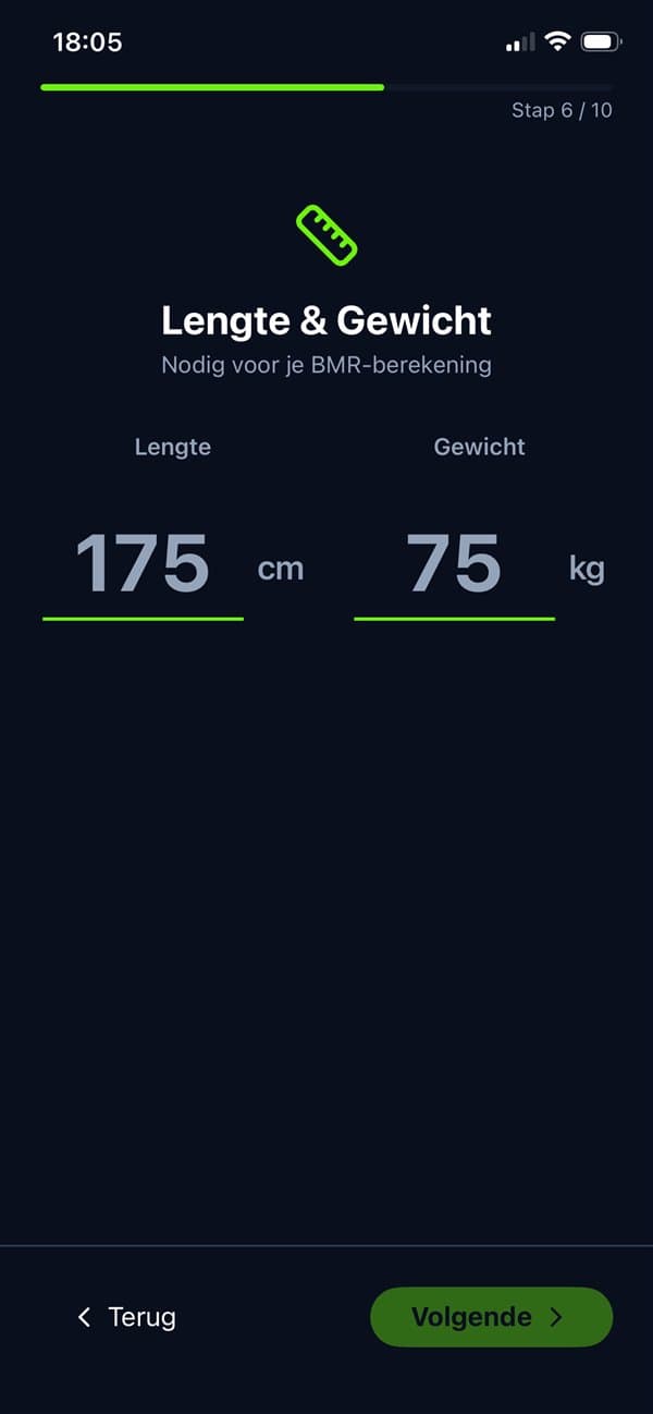 Lengte & gewicht